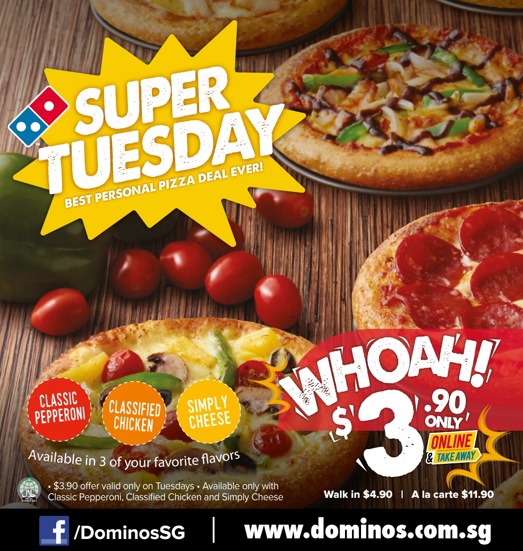 Rock Your Week With Domino S Super Tuesday Business News Asiaone