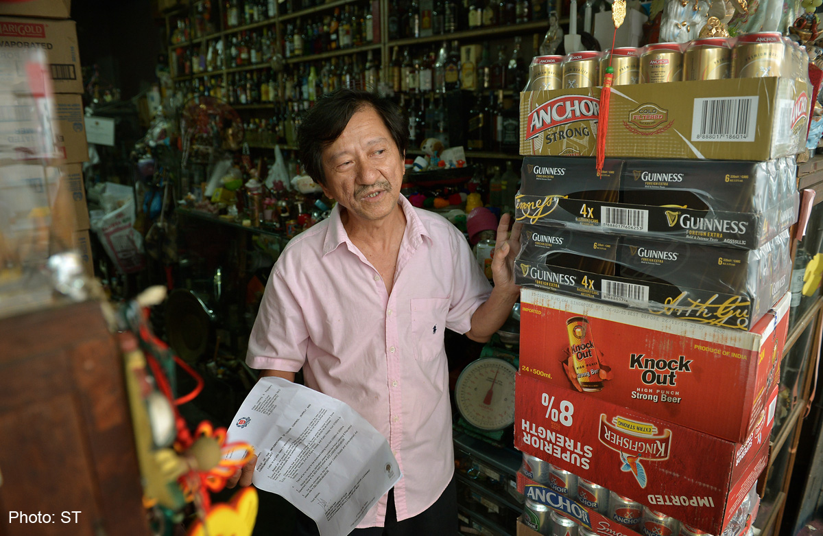 Shops preparing to enforce new alcohol curbs, Singapore News AsiaOne