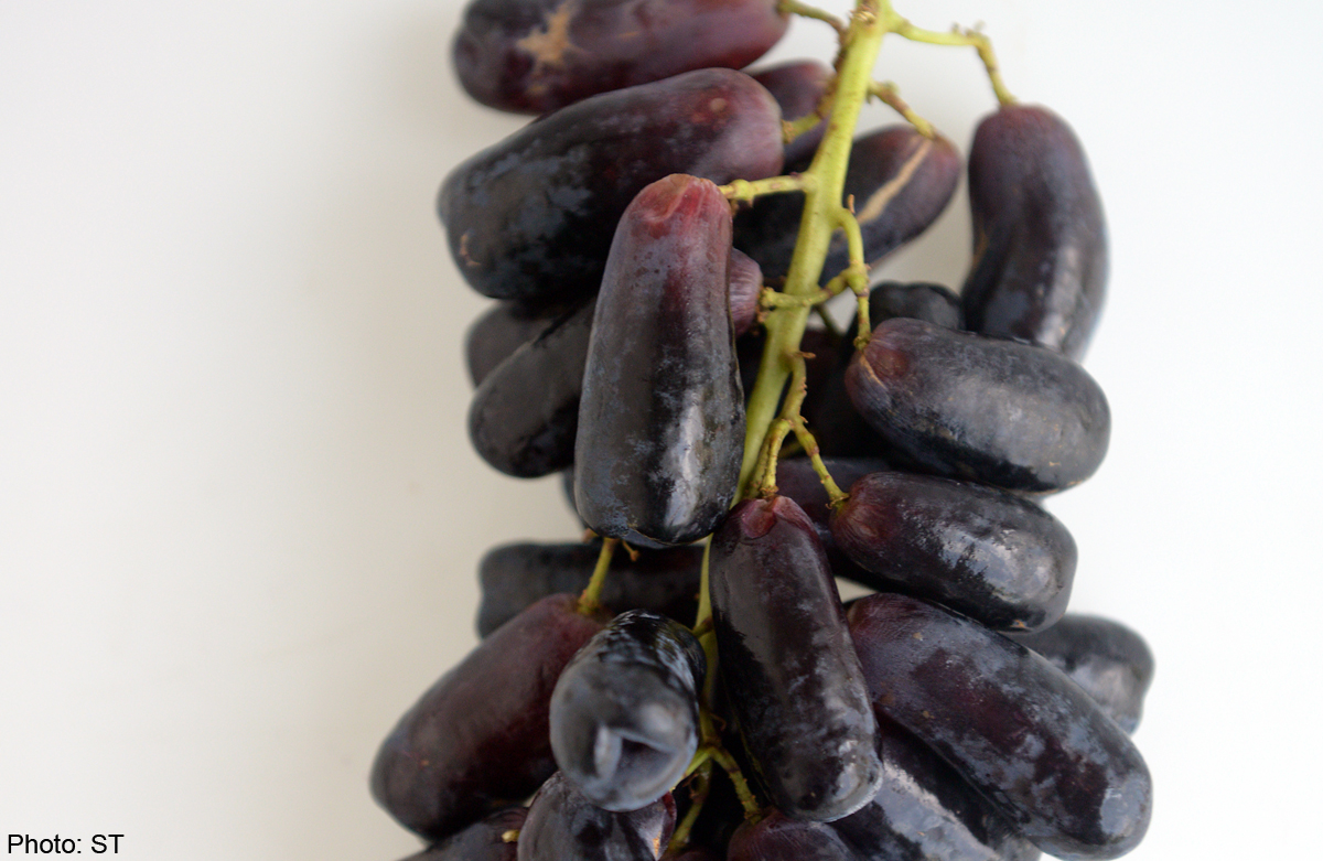 Posh Nosh Sapphire seedless grapes, Food News AsiaOne