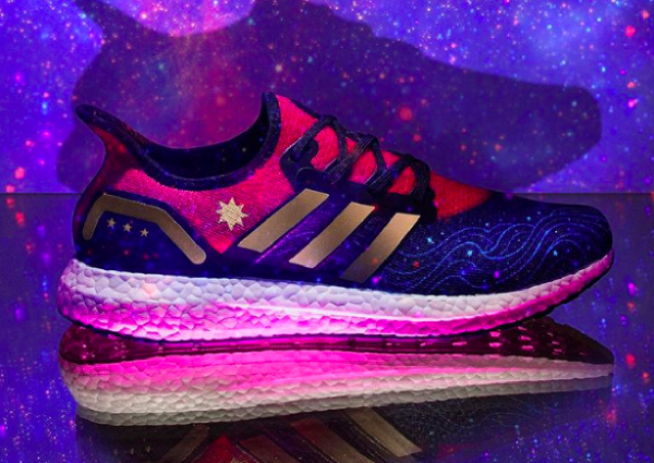 captain marvel sneakers adidas