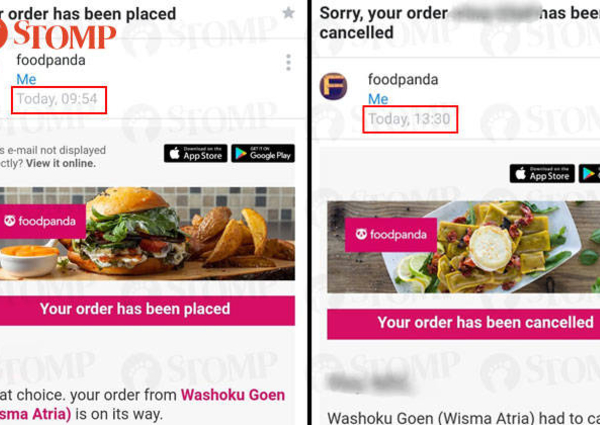 Food Panda Cancelled Order With No Refund Because Rider Could Not Reach Customer Mothership Sg News From Singapore Asia And Around The World