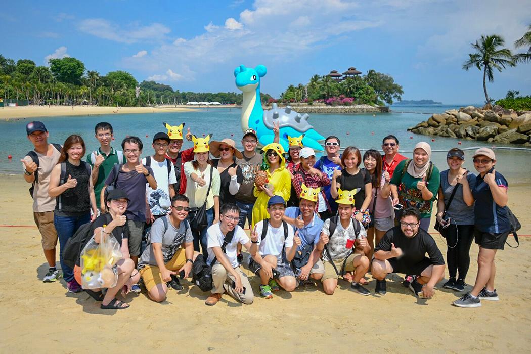First Pokemon Go Safari Zone In Southeast Asia Pulls In A Whopping 95k People To Sentosa Digital News Asiaone