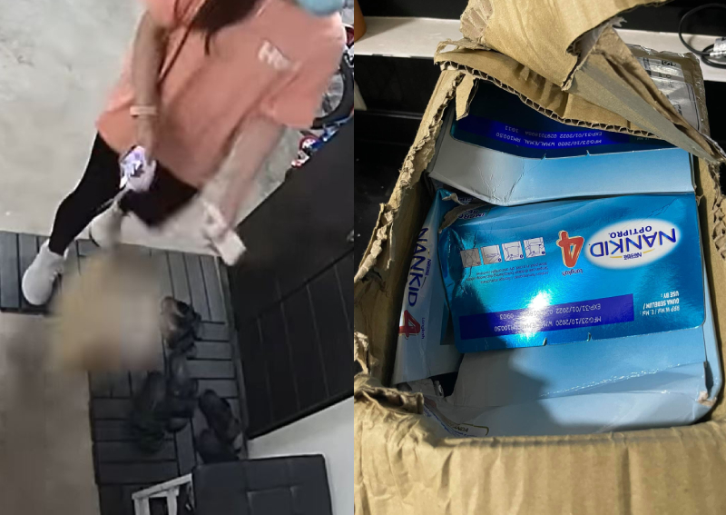J T Express Apologises After Courier Caught Dropping Parcel In Front Of Customer S Gate Singapore News Asiaone