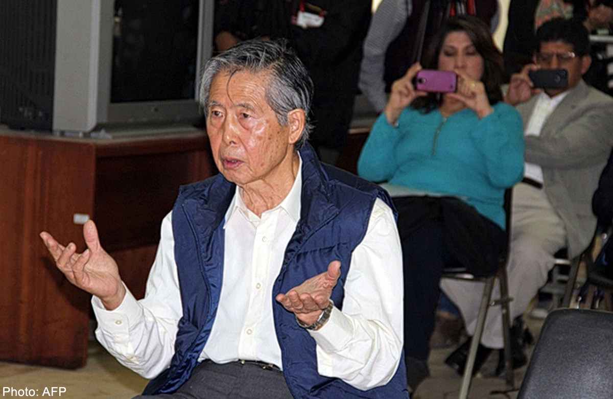 Peru court denies ex-president Fujimori house arrest , World News - AsiaOne