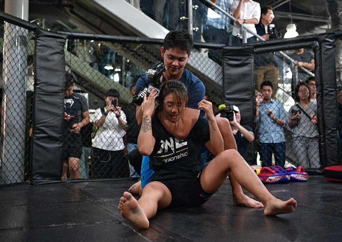 Joseph goes Schooling at 'fight camp' by Singapore's MMA sweetheart Angela  Lee, News - AsiaOne