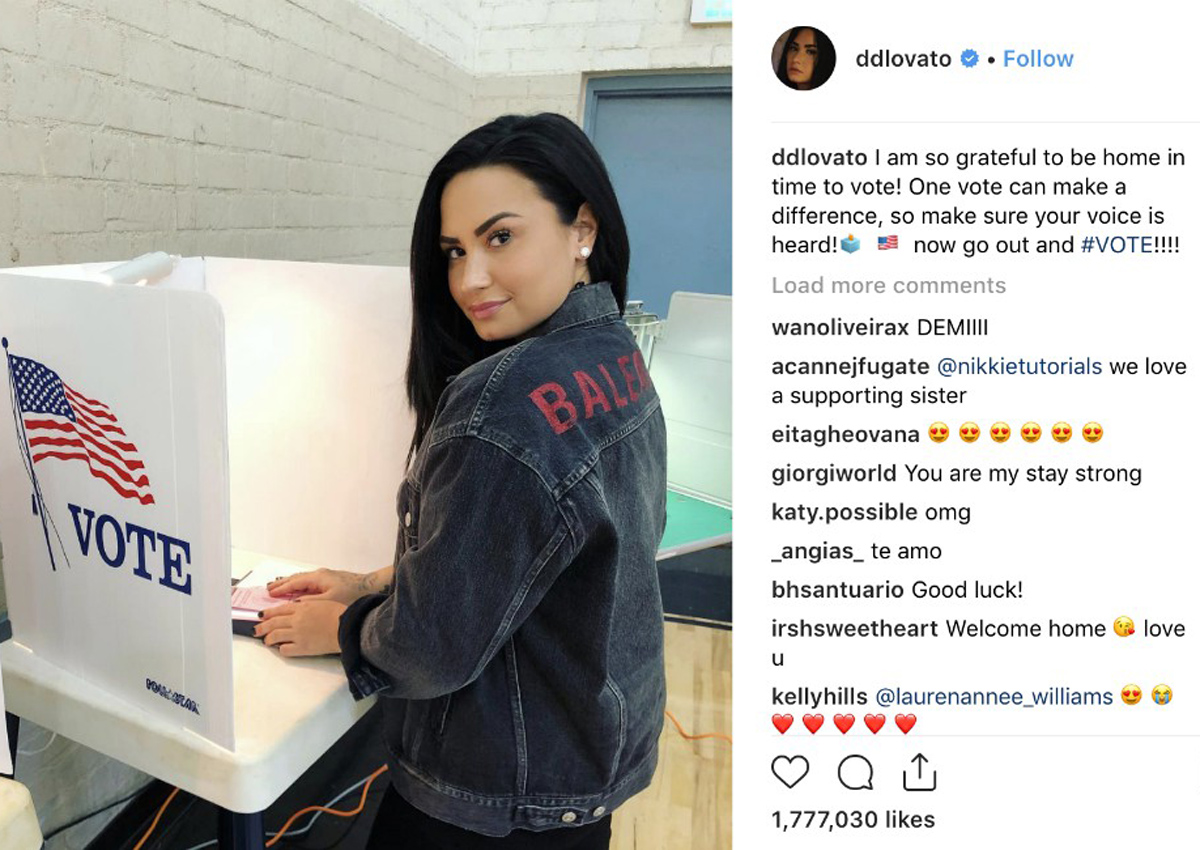 Demi Lovato Posts On Instagram For First Time Since Rehab Entertainment News Asiaone