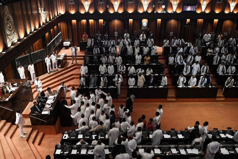 Sri Lanka has no PM or after noconfidence vote Speaker, Asia