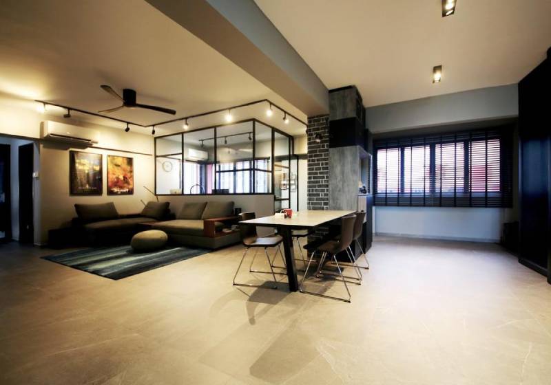 House tour A sleek 5 room HDB  flat with futuristic 