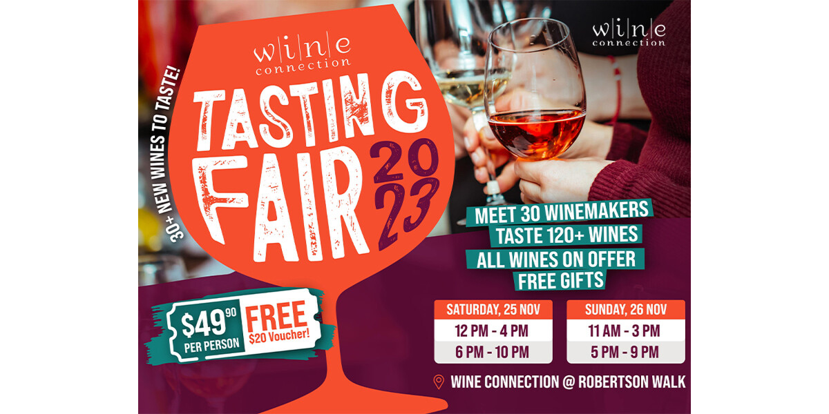 Wine Connection Presents the Annual Wine Tasting Fair 2023 A