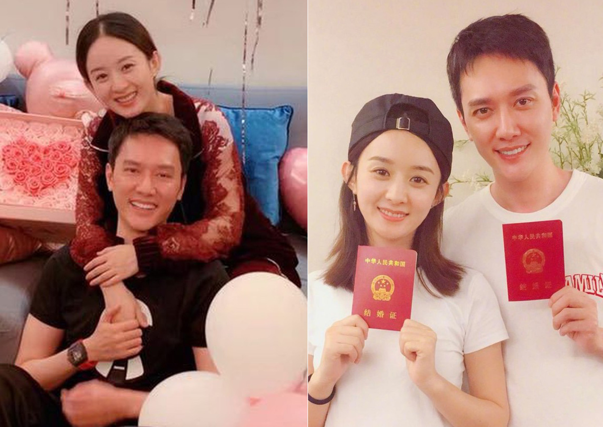 It S True Chinese Stars Zhao Liying Feng Shaofeng Are Married Entertainment News Asiaone