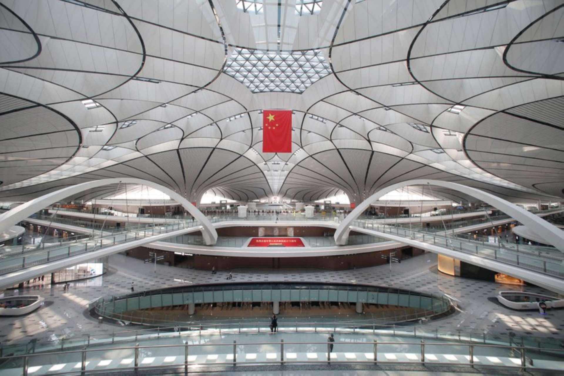 Beijing's new 86 billion megaairport begins international flights