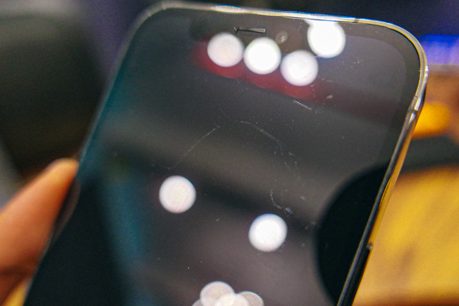You might want a screen protector ASAP on your new iPhone 12, because I