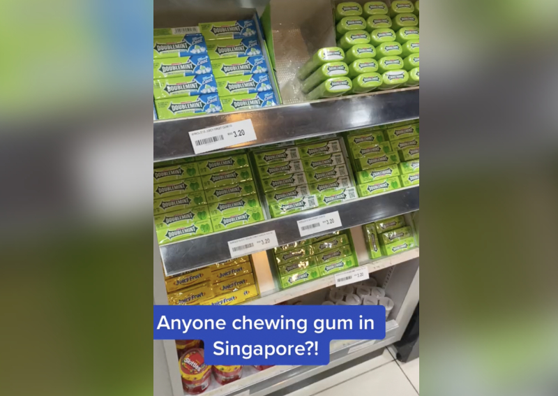 Close one eye? Woman says she was stopped by ICA officers over chewing