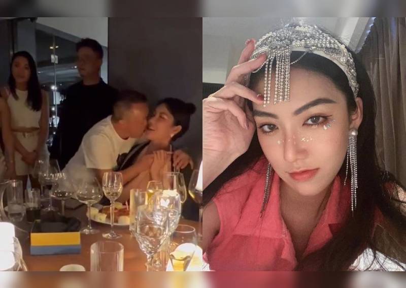 Its normal Eric Tsang seen kissing 26-year-old Malaysian model at her birthday party but claims he doesnt know her, Entertainment News Wife 800x567 pic Its normal Eric Tsang seen kissing 26-year-old Malaysian model at her birthday party but claims he doesnt know her, Entertainment News image