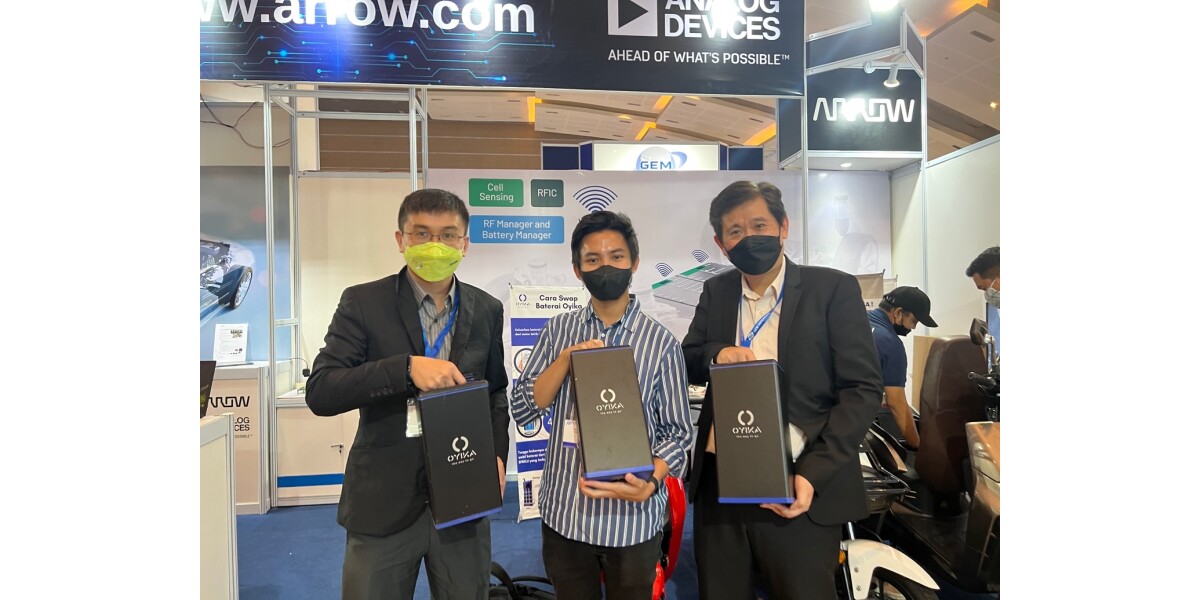 Arrow Electronics helps Oyika create smart and sustainable battery