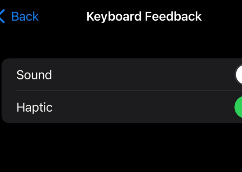 Turning on keyboard haptics in iOS 16 might affect your iPhone's