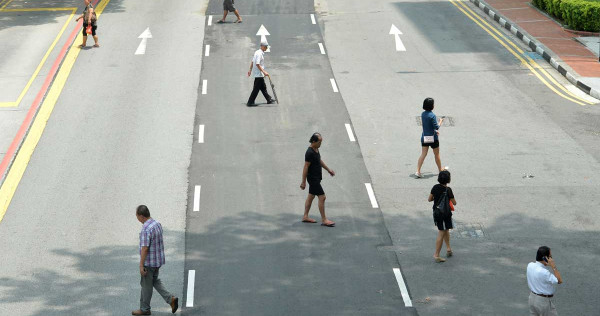 The Elderly Know The Dangers Of Jaywalking But Singapore News Asiaone