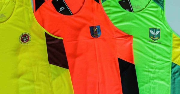 SAF singlets come in different colours 