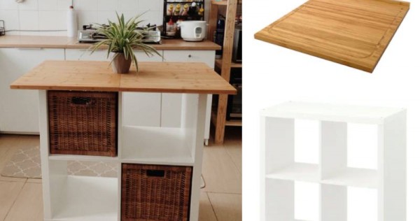 Woman S Ikea Hack Shows You How To Create Your Own Kitchen Island For Only 100 Lifestyle News Asiaone