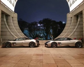 Super luxe $14 million Paganis spotted at The Ritz-Carlton set tongues wagging - here&#039;s why they were there