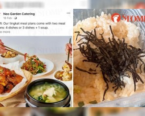 Neo Garden responds after customer receives seaweed rice as a &#039;dish&#039;, instead of meats or vegetables