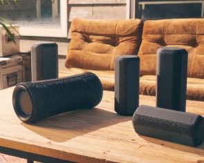 Sony&#039;s latest X-series wireless portable speakers bring the bass with party lights