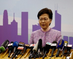 Hong Kong leader says she cannot accept claims press freedom faces &#039;extinction&#039;