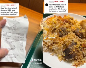 $29 mutton biryani from Gardens by the Bay food hall has Singaporeans discussing whether it&#039;s worth the price