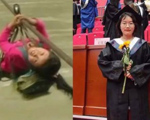 China&#039;s famous &#039;cable girl&#039; returns to help remote village after graduating from university with medical degree