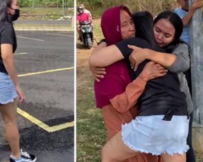 Singapore family brings Indonesian maid on Bali holiday to reunite with her loved ones