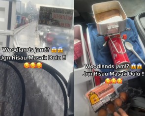 &#039;Worry about my food first&#039;: Man cooks lunch inside truck while stuck in 2-hour Causeway jam