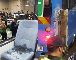 &#039;Some passengers were bleeding&#039;: Private bus crashes into SBS Transit bus at JB checkpoint
