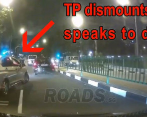 Maserati driver charged after dragging TP officer for about 100m: New video shows what happened