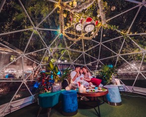 Book a dome dining experience under the stars for free at Capitol Singapore and Chijmes