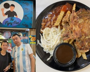 &#039;There are families also trying to make ends meet&#039;: Western food hawker resists upping prices, offers main and 3 sides at $5.50