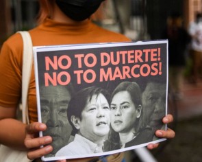 Philippines rights groups denounce presidential bid by Marcos heir
