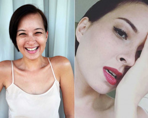 Less is more with new bare-face beauty trend