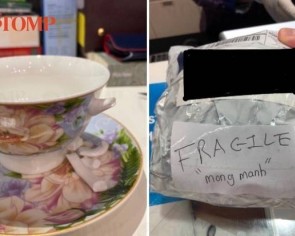 SingPost responds after customer complains of &#039;damaged&#039; teacup received in mail