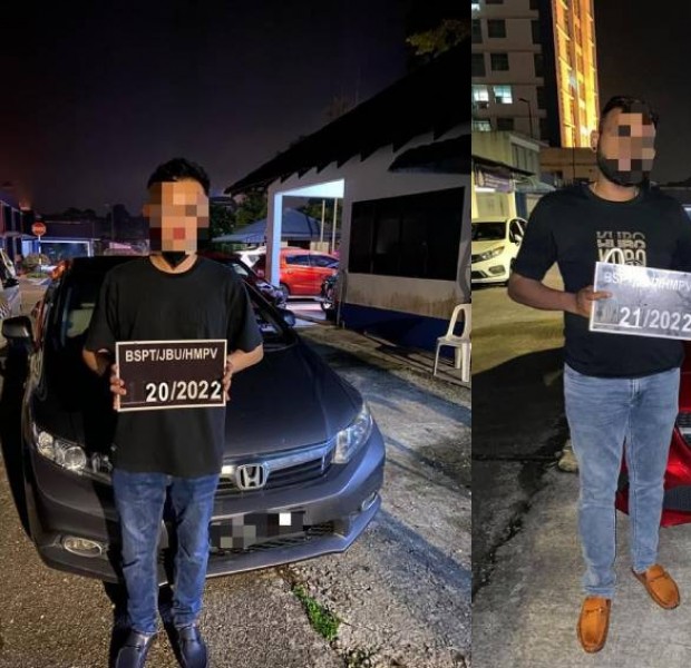 Singaporean arrested for drunk driving in Johor Bahru