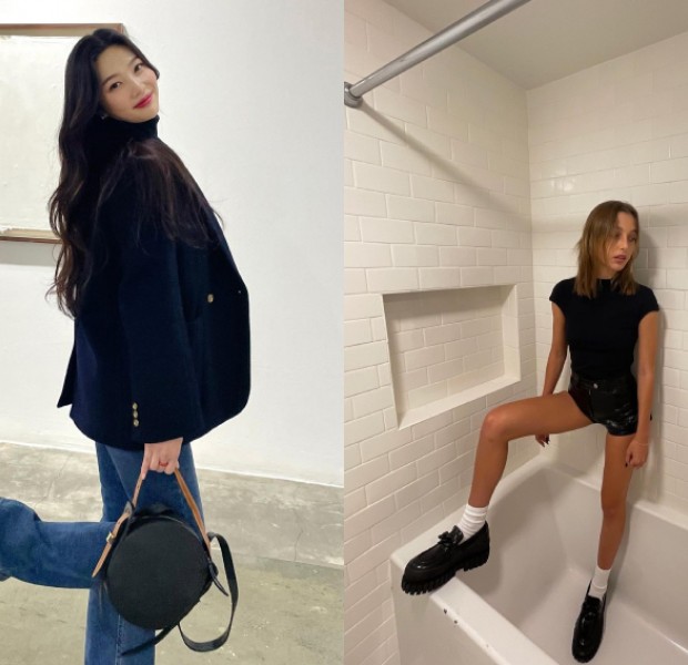 Loafers 101: How to style them as seen on Red Velvet&#039;s Joy and Emma Chamberlain