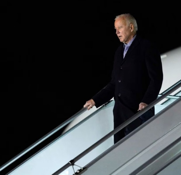 Biden, after trip to Ukraine, in Poland to meet Nato allies