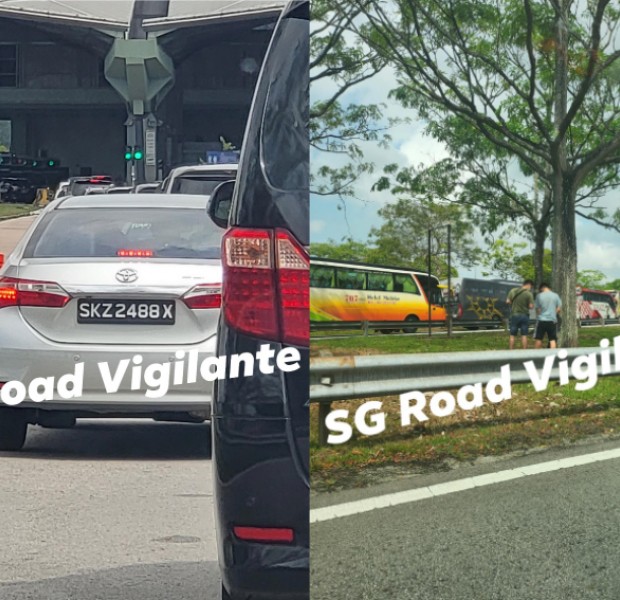 Malaysian police looking for passengers of Singapore-registered car who urinated near Johor CIQ Complex