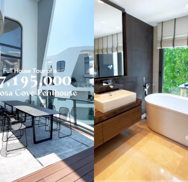 This video tour of a $7.2m Sentosa Cove penthouse gets netizens asking &#039;can use CDC voucher?&#039;