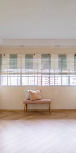 Tour an incredible $60k HDB flat transformation: How a couple self-designed a modern coastal retreat