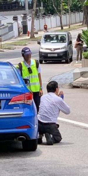 Cabby begs for mercy after being fined $200 by NEA for smoking in his taxi