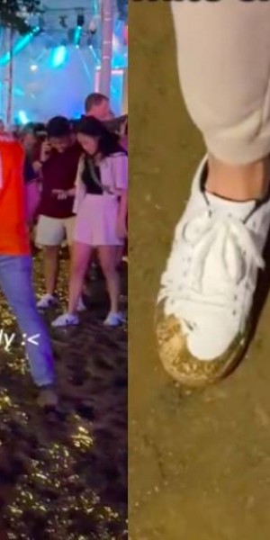 RIP Jordans, Gucci: Singapore F1 concert revellers&#039; expensive footwear ruined by mud at Padang