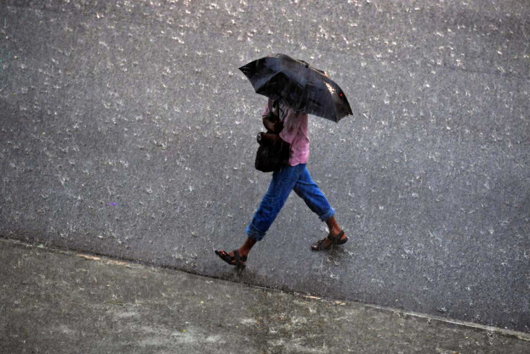 Cantidad de lluvia caida