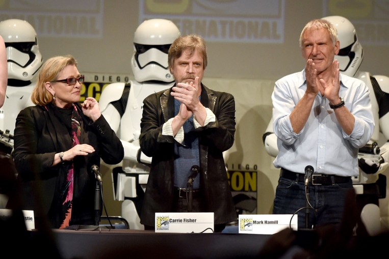 Harrison Ford leads 'Star Wars' cast in ComicCon spectacle