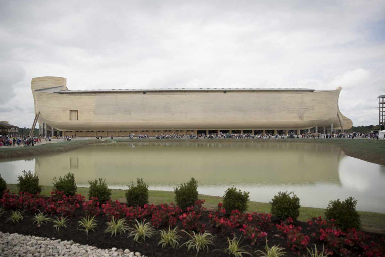 Noah's Ark replica built to exact dimensions in Bible opens amidst