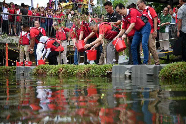 Tree Planting Day Floats Up A New Idea Singapore News Asiaone